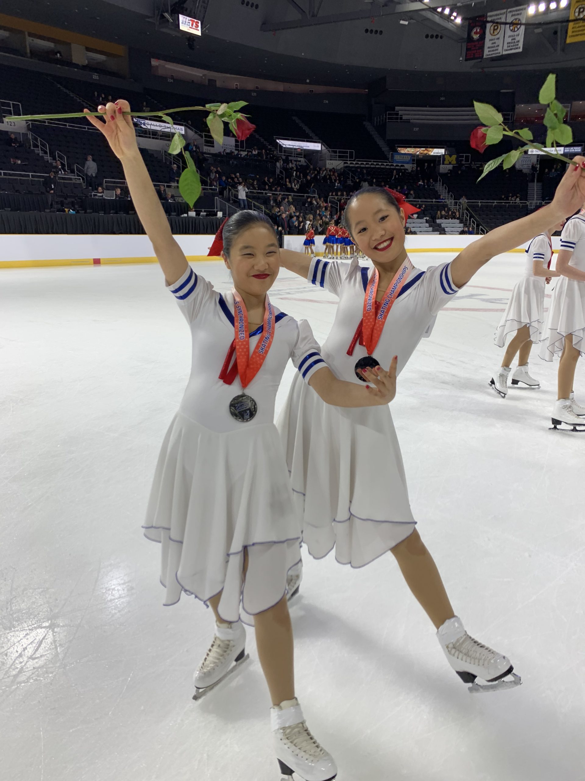 Great Neck Trio Gains Synchronized Skating Glory